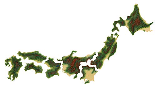 FUJIMI Building Series No.29 Ex-1Map Of Japan Painted With Sea Surface Plate