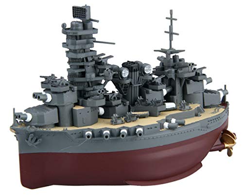 Fujimi Model Chibimaru Fleet Series No.30 Ex-3 Chibimaru Fleet Battleship Fuso (With Photo-Etched Parts And Wooden Deck Seal) Chibimaru-30 Ex-3 Gray