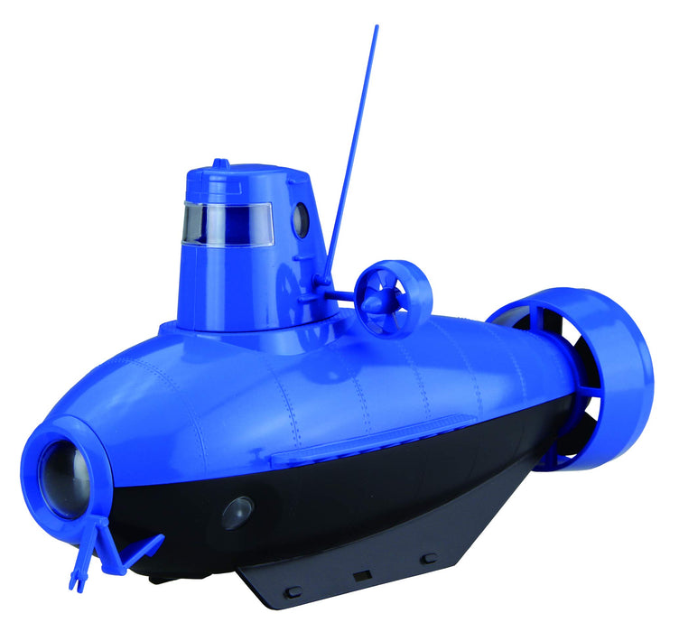 FUJIMI 170954 Research Series 61 Ex-2 Submarine Blue X Black, nicht maßstabsgetreuer, vorlackierter Bausatz