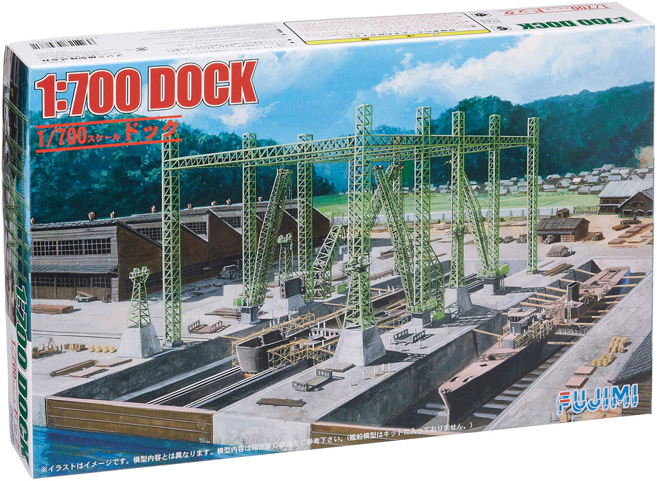 FUJIMI 4968728430881 Dock Bausatz im Maßstab 1:700