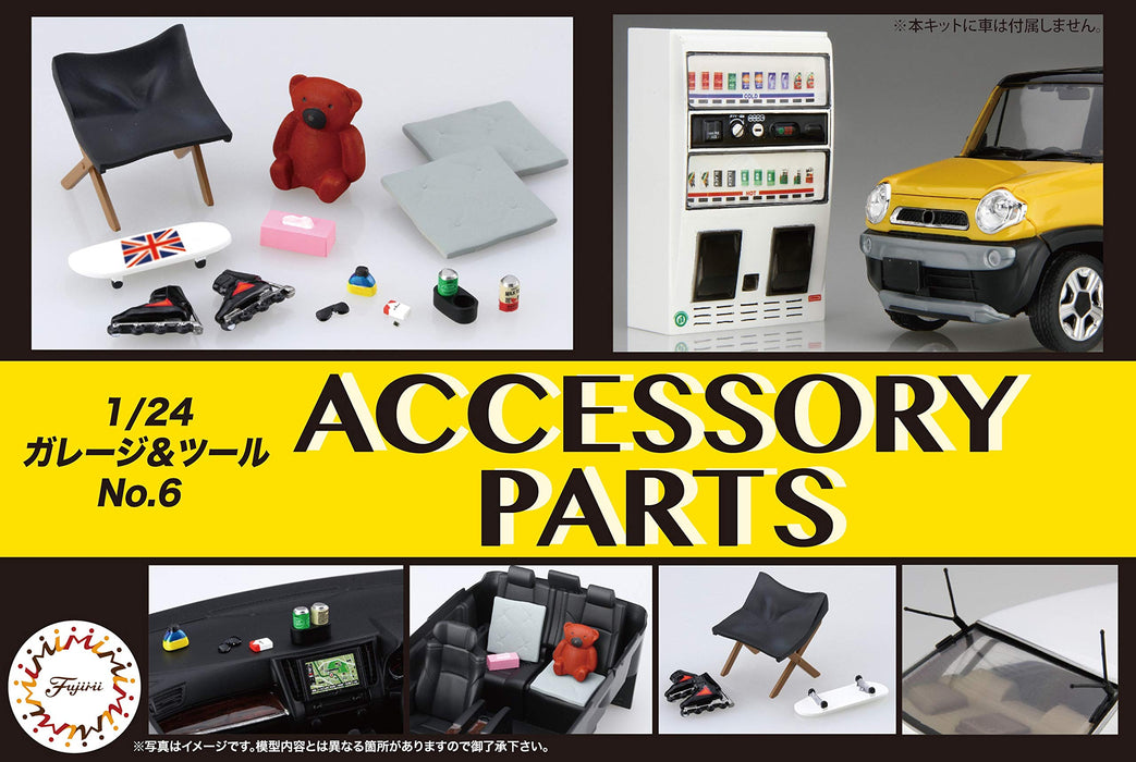 Fujimi Gt6 116488 Accessory Parts 1/24 Japanese Car Models Plastic Scale Kit