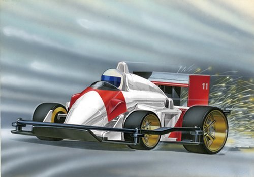 FUJIMI Grand Prix Q Serie Nr. 03 F1 Mclaren Mp4/4 Non-Scale Kit