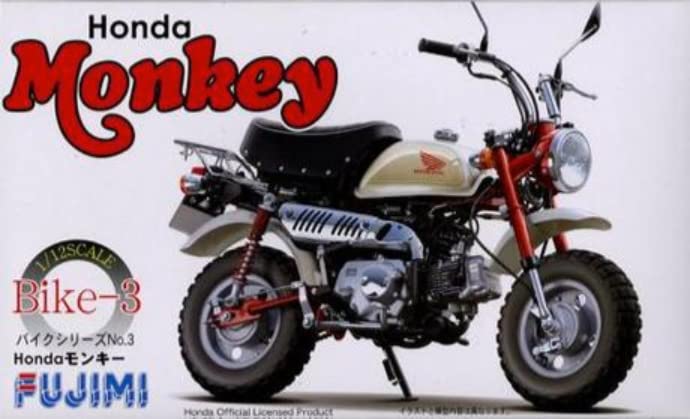 Fujimi Bike-03 Honda Monkey 1/12 Japanese Scale Motorcycle Plastic Model Kit