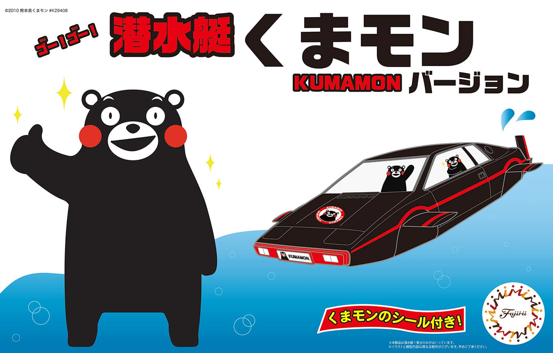 Fujimi Modèle Kumamon Série No.16 Submersible Kumamon Version Code Couleur Plastique Modèle Kumamon 16