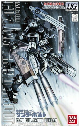 Full Armor Gundam Gundam Thunderbolt Ver. Hg 1/144 Gunpla Model Kit