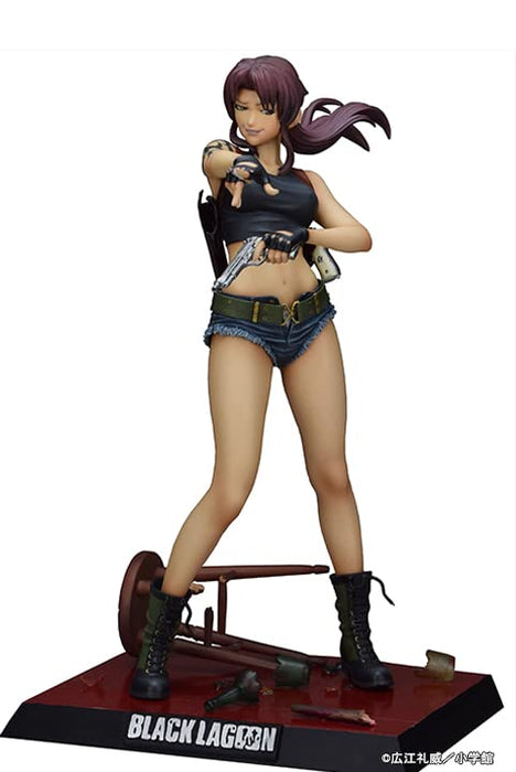 Fullcock Black Lagoon Revy Two Hand 2022 Ver.B 1/6 Échelle Pvc Peint Figure Complète