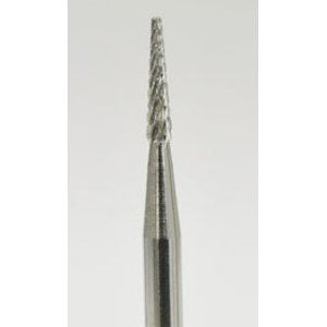FUNTEC Cs-M Resin Cutter Mini Tapered Type Silver Coated Carbide Bar