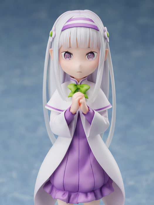 Furyu Re: Zero - Commencer la vie dans un autre monde - Emilia - Souvenirs d'enfance - Figurine complète en PVC pré-peinte à l'échelle 1/7 Amu-Fnx294