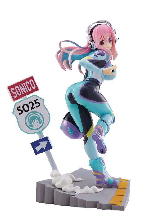 Furyu Tenitol Super Sonico Height Approx 190Mm Non-Scale Atbc-Pvc Painted Finished Figure
