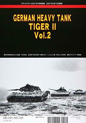 Galileo Publishing Ground Power Avril 2021 Livre séparé Tiger Ii Vol.2