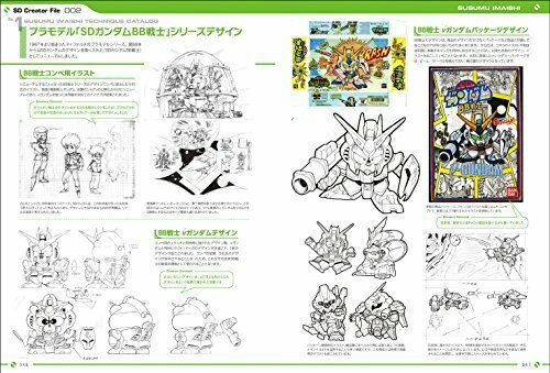 Genkosha Sd Gundam Design Works Livre d'art