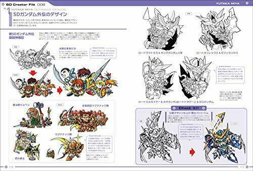 Genkosha Sd Gundam Design Works Mark-ii Art Book