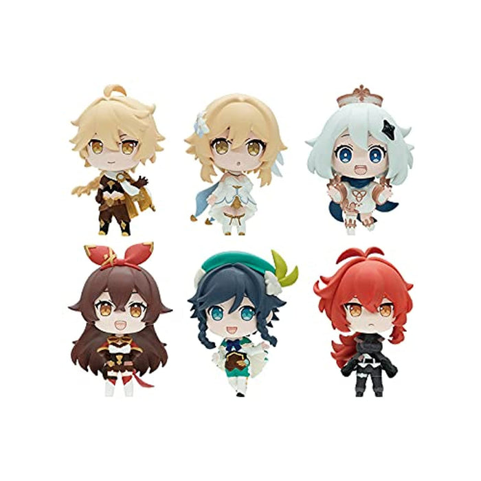Bushiroad Genshin Figure Collection Vol.1 Full Complete Set of 6 Capsule Toys