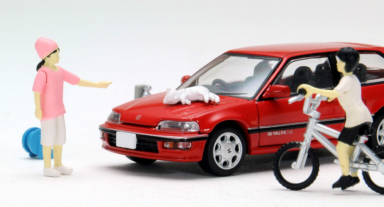 Tomytec Geocolle64 Car Wash Mini Car Set 1/64 TLV-Neo Honda Civic 25Xt Couleur exclusive incluse