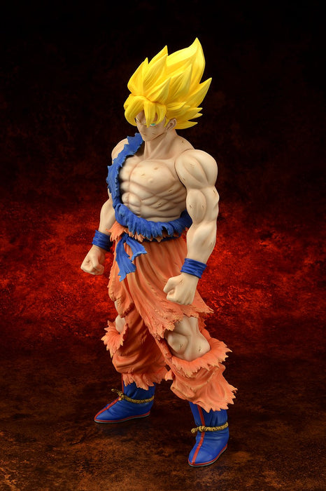 X Plus Dragon Ball Z Son Goku 460Mm Pvc Pre-Painted Figure Japan