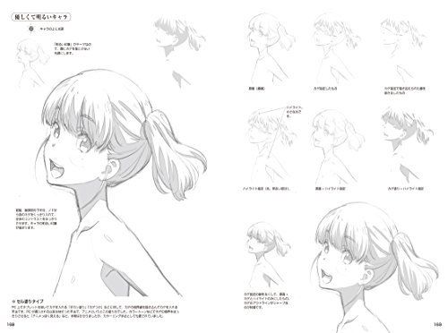 Mädchen-Charakter-Animations-Technik des Animations-Direktor-Buches