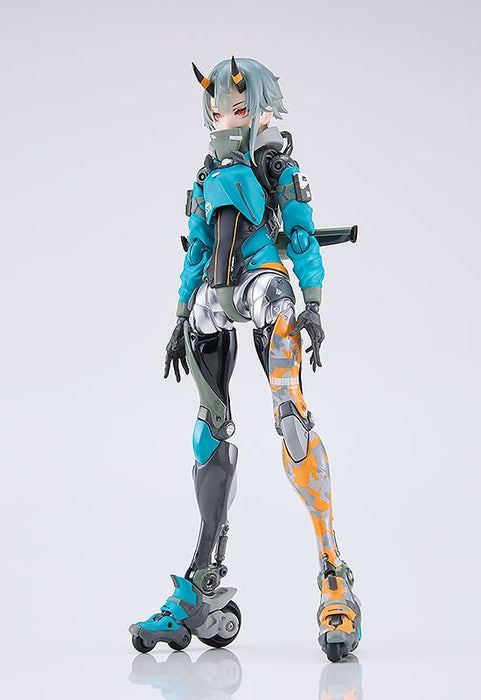 Max Factory Ssx 155 Girl Cyborg Runner Plastic Die-Cast Figure