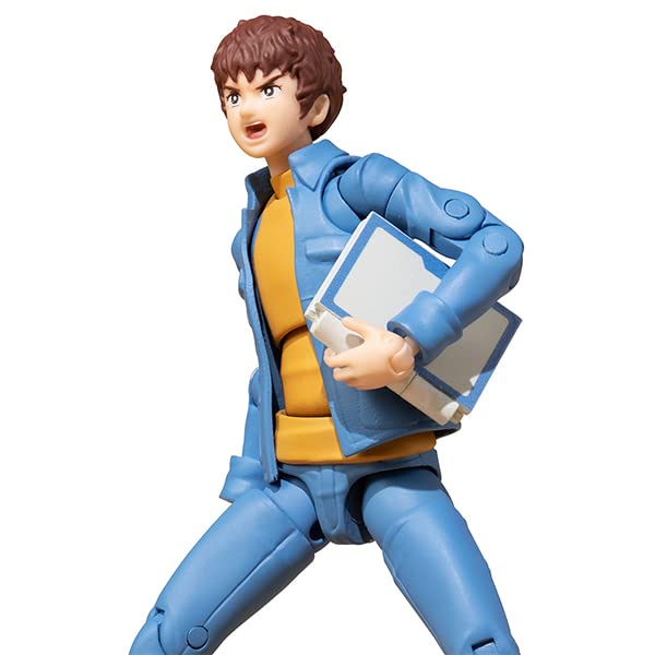 Gmg (Gundam Military Generation) Mobile Suit Gundam Earth Federation Forces 07 Amuro Ray Frau Bow About 100Mm Pvc Painted Action Figure