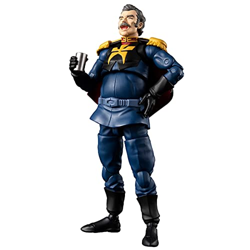 Gmg (Gundam Military Generation) Mobile Suit Gundam Zeon Principality Army 07 Ramba Ral Crowley Hamon Approximately 100Mm Pvc Painted Movable Figure