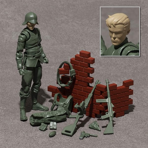 Megahouse Gundam Zeon General Soldier 01 Pvc Action Figure 100Mm - Made In Japan