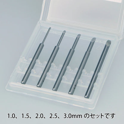 GOD HAND Gh-Bbm-1-3 Bit Blade: Round Blade Set Of 5Pcs- Japan Figure Store - #1 Bring To You The Best Japanese Goods