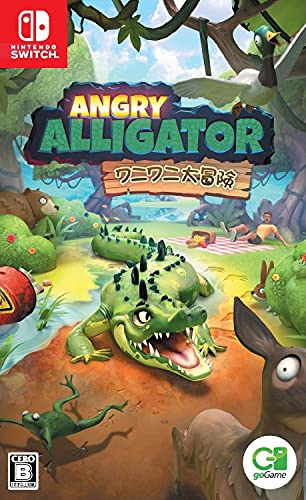 Gogame Angry Alligator For Nintendo Switch - Pre Order Japan Figure 0797776495238