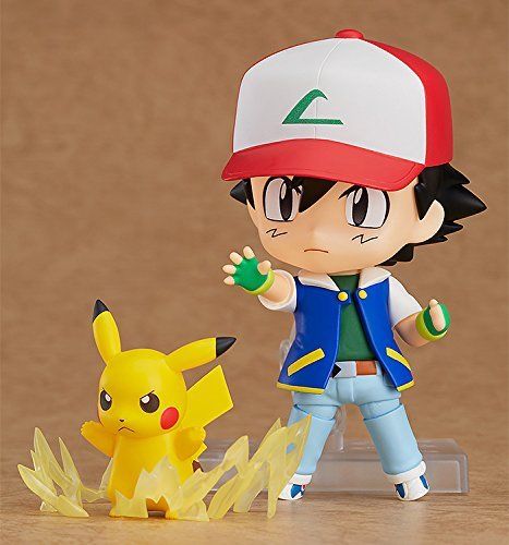 Good Smile Company Nendoroid 800 Figurine Pokémon Sacha et Pikachu