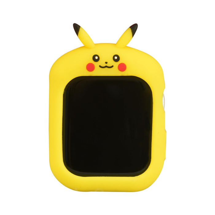 Gourmandise Pokemon Apple Watch 41/40Mm Silicone Case Pikachu Poke-843A Japan