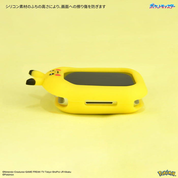 Gourmandise Pokemon Apple Watch 41/40Mm Silicone Case Pikachu Poke-843A Japan