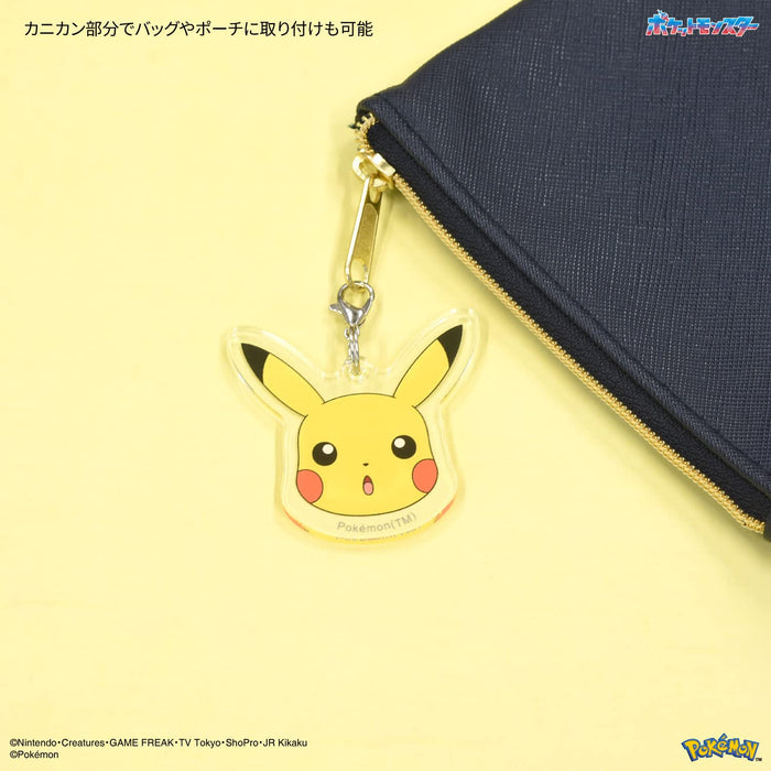 Gourmandies Japan Pokemon Acrylic Strap Pikachu Poke-841A - Mobile Accessory