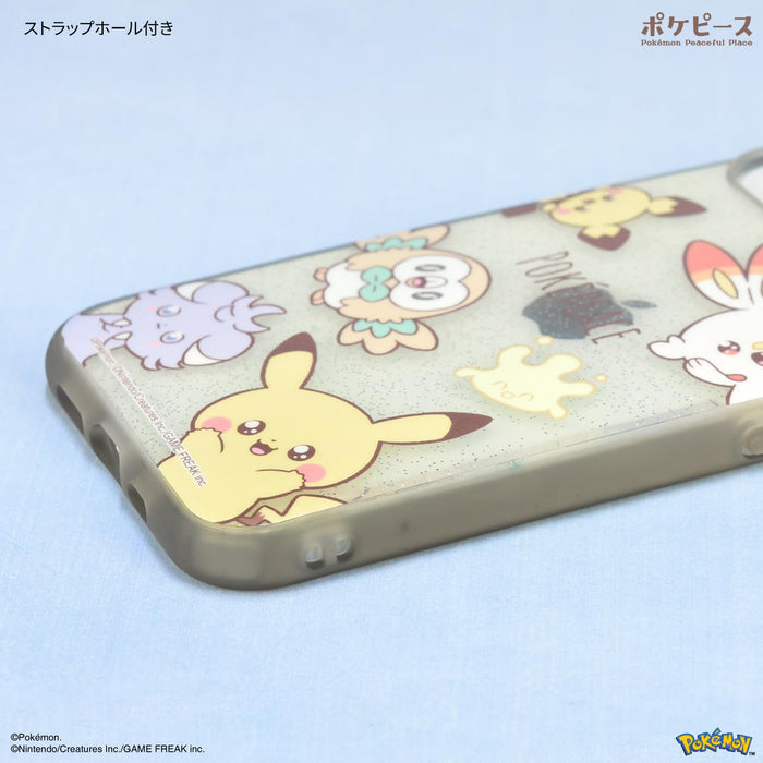 Gourmandise Iphone 14/13 Case Greige Poke 845B Japan Pokemon Pokepiece Iii Fit Clear