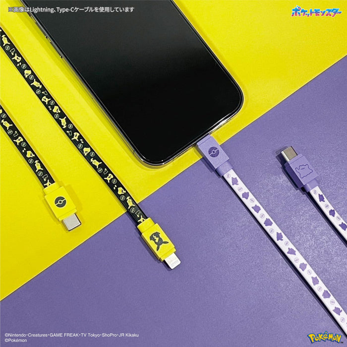 Gourmandies Poke-824A USB-C Sync & Charging Cable Pikachu