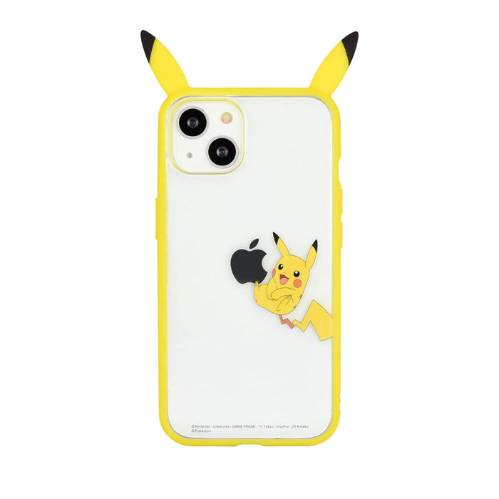 Pokemon Center Frame Iiii Fit Transparent Iphone 13 Compatible Case Pikachu