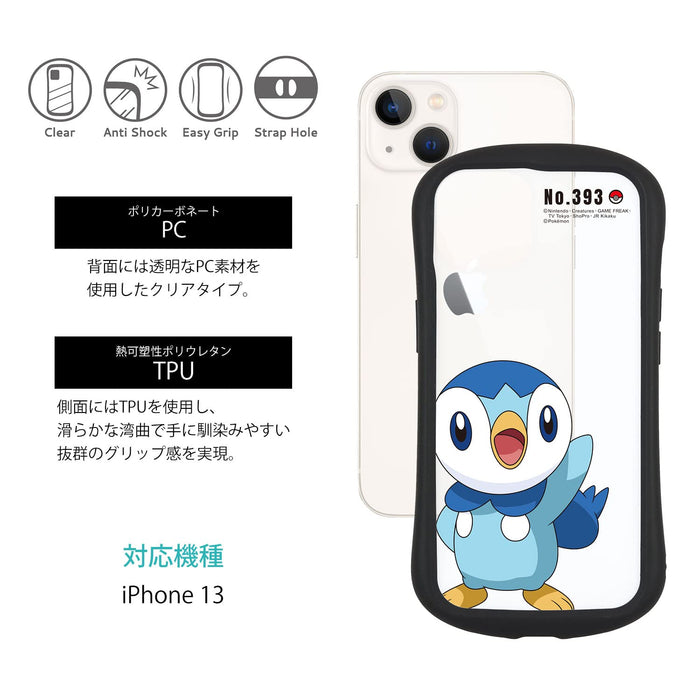 Pokemon Center Smartphone Hybrid Clear Case For Iphone13 Piplup