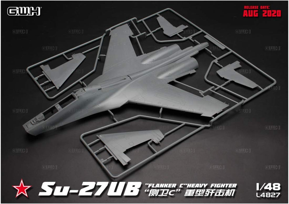 Great Wall Hobby 1/48 Su-27Ub Flanker C Plastic Model L4827