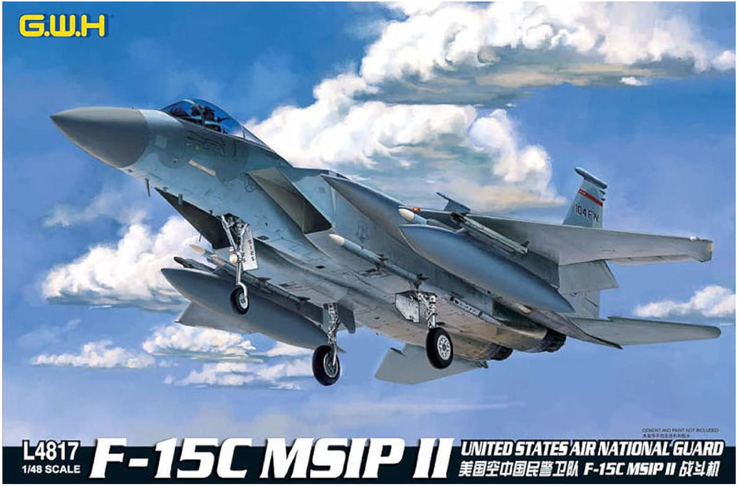 GREAT WALL HOBBY 1/48 Us Air Force F-15C Msip Ii Maquette Plastique