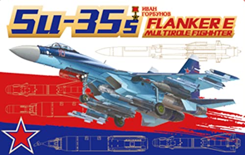 GREAT WALL HOBBY 1:72 GREAT WALL HOBBY Su-35S Flanker E Luft-Boden-Waffe montiertes Plastikmodell