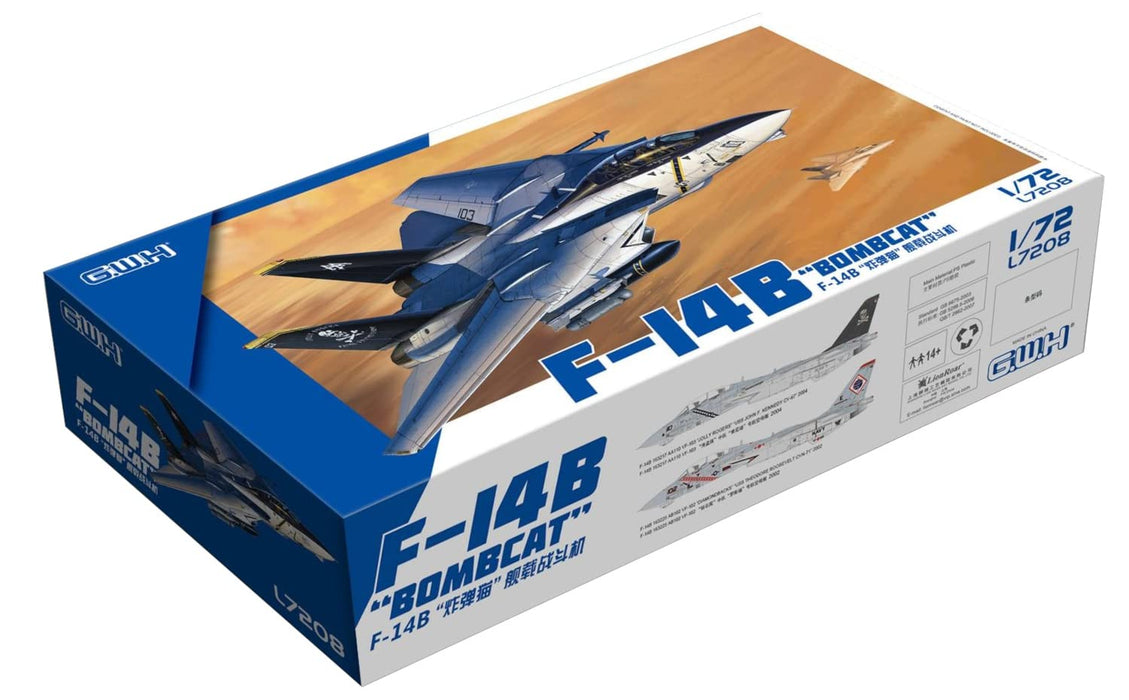 GREAT WALL HOBBY 1/72 Us Navy F-14B Carrier Fighter Plastic Model