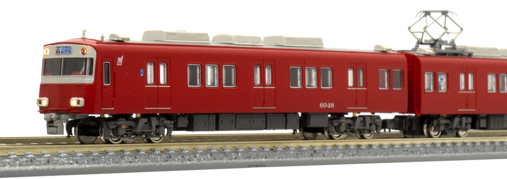 GREENMAX 31529 Meitetsu Series 6000 9Th/6048 Configuration 2 Cars Set N Scale