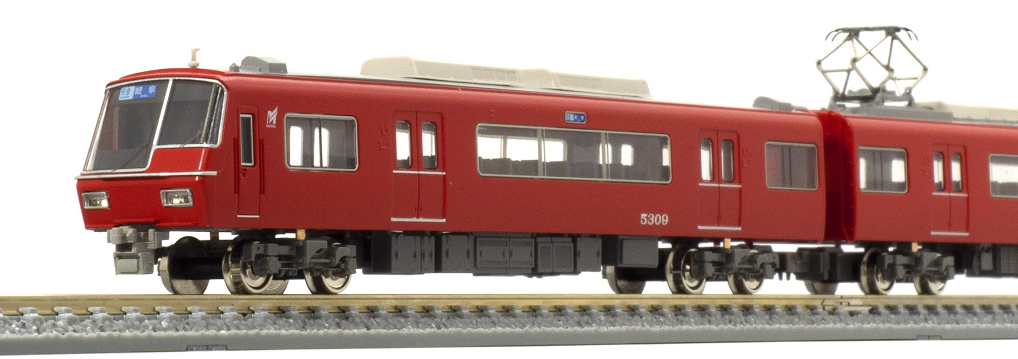 GREENMAX 31543 Meitetsu Series 5300 5309 Configuration 2 Cars Add-On Set N Scale