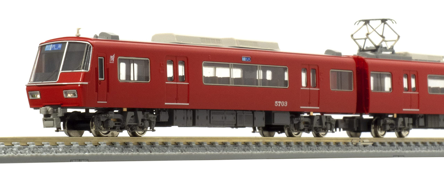 GREENMAX  50700 Meitetsu Series 5700  5703 + 5704 Configuration 8 Cars Set  N Scale
