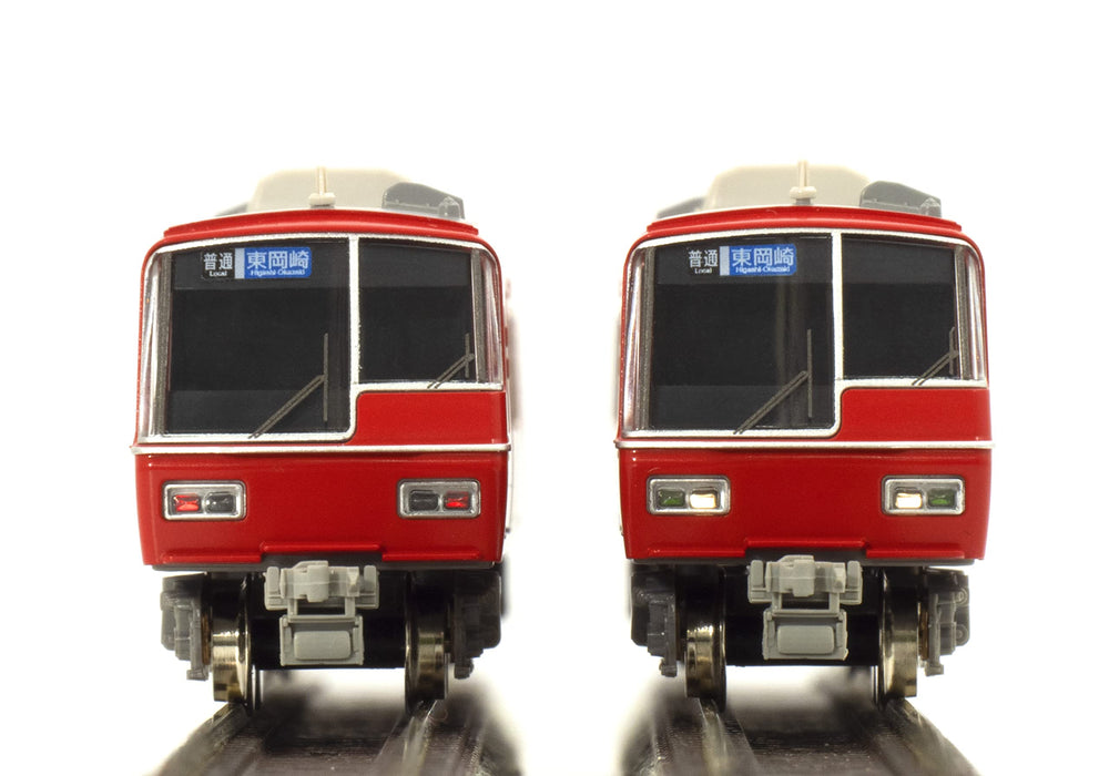 Greenmax N Gauge Meitetsu 5700 Series 5705 Formation 4-Car Formation Set Powered 31545 Modèle Train Train Rouge