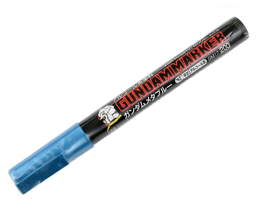 GSI CREOS Mr.Hobby Gm17 Gundam Marker Metallic Blue Color Pen