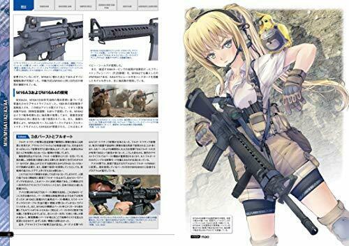 Gun &amp; Girl Illustrated Us Forces Tatsächlich verwendete Schusswaffen Neueste Version