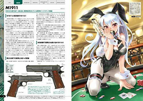 Gun &amp; Girl Illustrated Us Forces Tatsächlich verwendete Schusswaffen Neueste Version