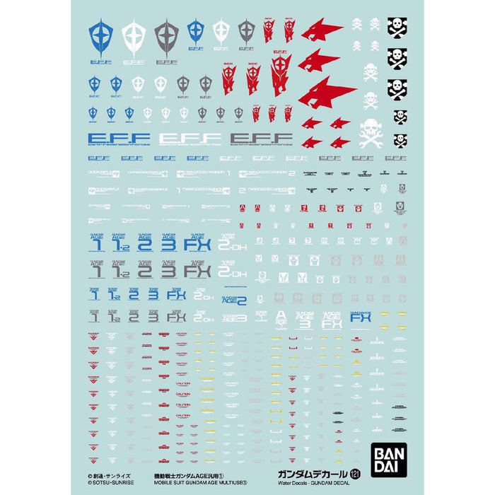 Gundam Decal No.121 Mobile Suit Gundam Age Usage général (1) Mk61985