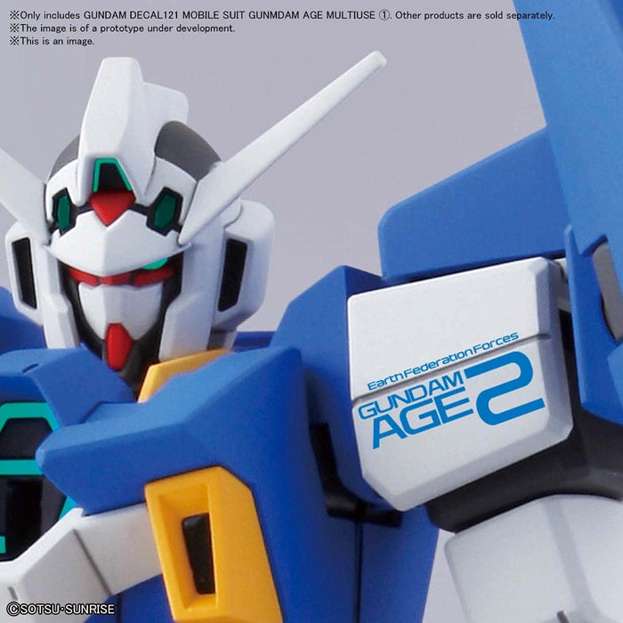 Gundam Decal No.121 Mobile Suit Gundam Age Allzweck (1) Mk61985