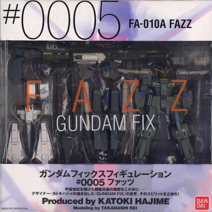 Gundam Fix Figuration #0005 Fa-010a Fazz Action Figure Gundam Sentinel