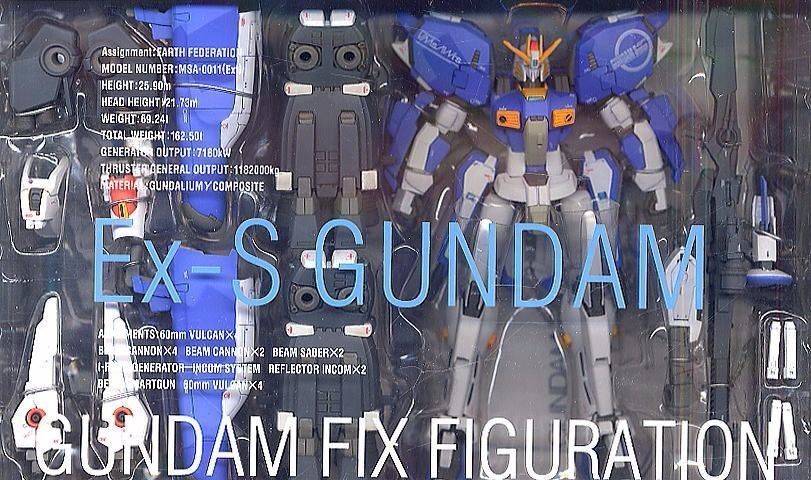 Gundam Fix Figuration #0011 Msa-0011 Ext Ex-s Gundam Actionfigur Bandai