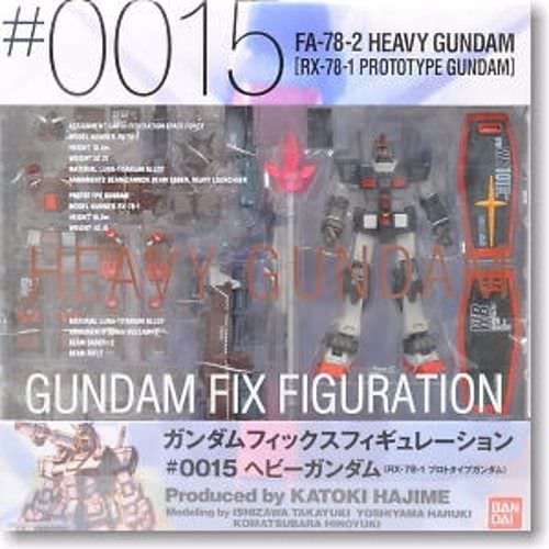 Gundam Fix Figuration #0015 Rx-78-2 Heavy Gundam Actionfigur Bandai